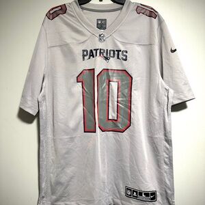 NFL Men's Gray Jones Patriots Jersey